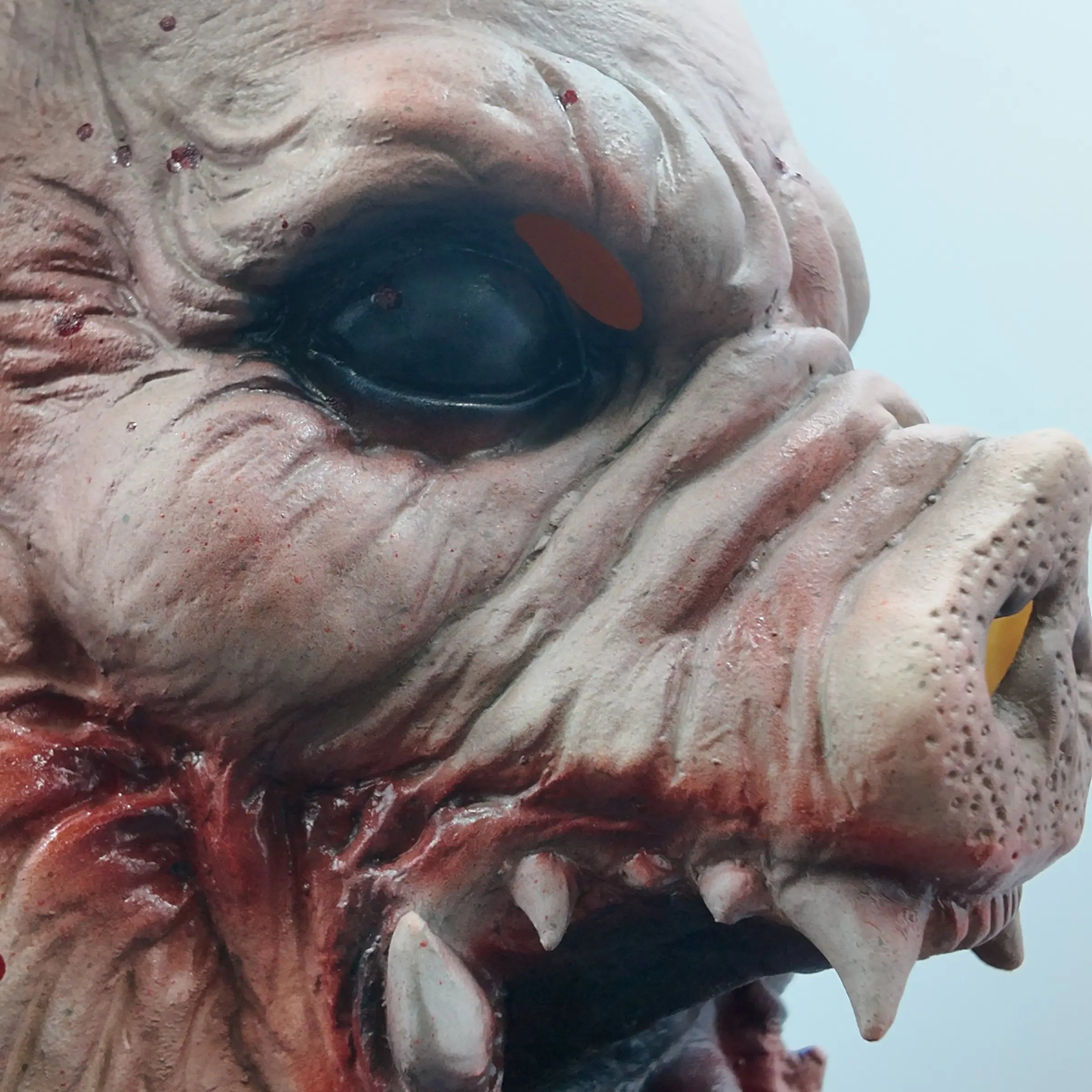 Horror Zombie Pig Latex Mask, Realistic Masks, Creepy Scary Realistic Bloody Mouth Design, Adult Halloween Cosplay, Haunted House Party Prop, Party Supplies, 1 Piece