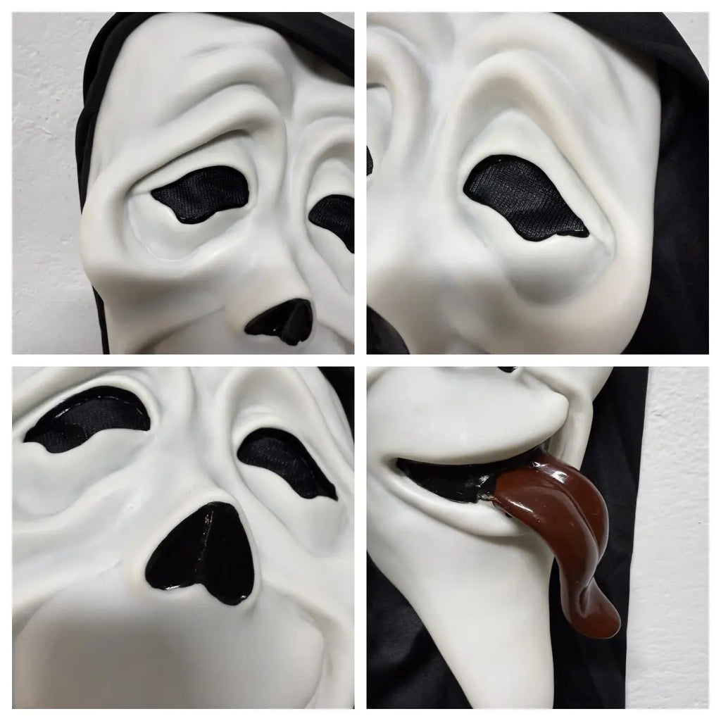 Ghost Mask, Scary Movie Character Headgear, Party Props, Halloween Pranks Accessory, Roleplay Decor, Party Event Props, Mask Design, Party Face Masks, Theme Party Supplies
