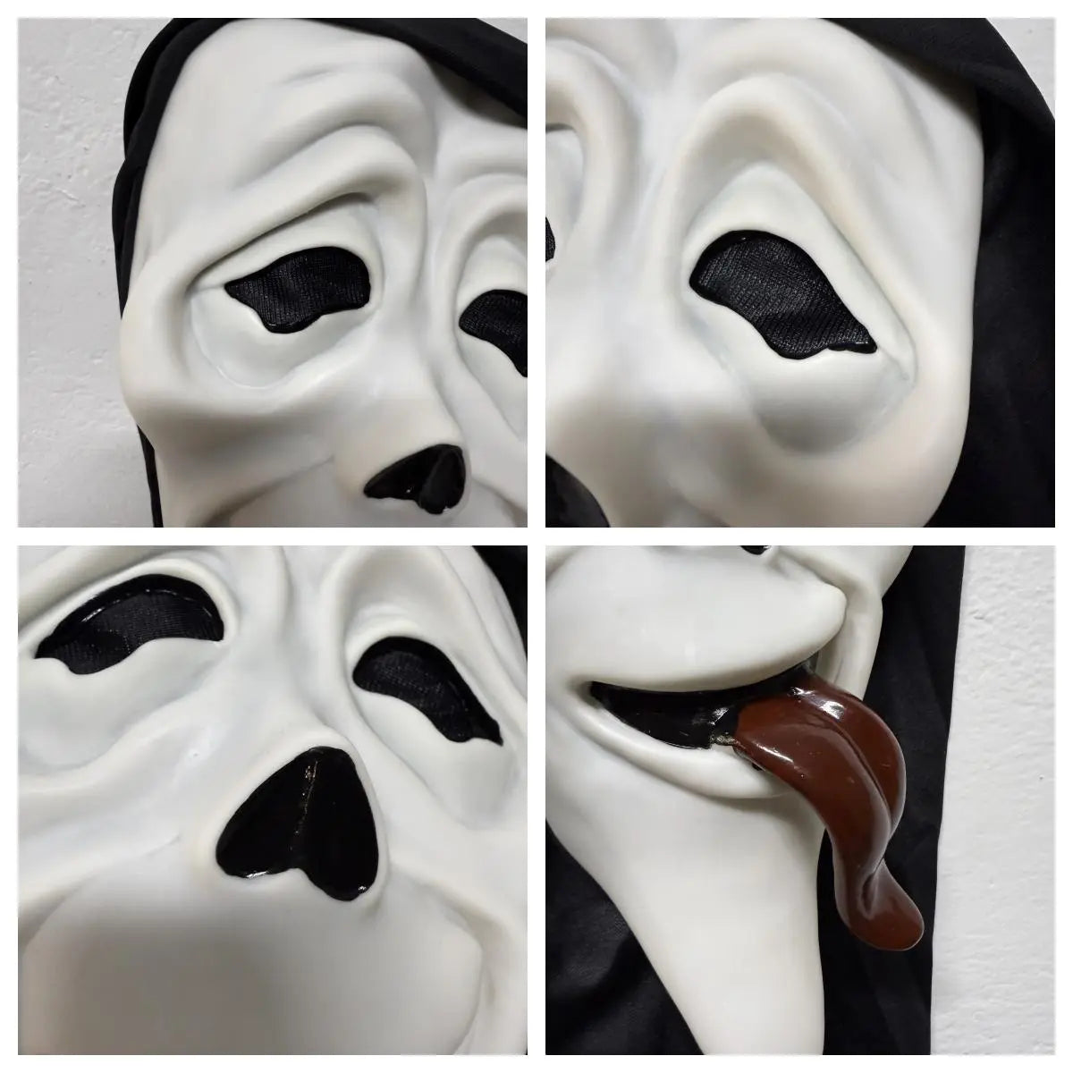 Ghost Mask, Scary Movie Character Headgear, Party Props, Halloween Pranks Accessory, Roleplay Decor, Party Event Props, Mask Design, Party Face Masks, Theme Party Supplies
