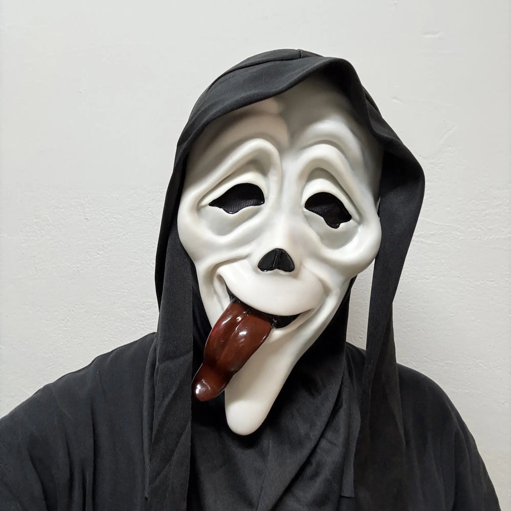 Ghost Mask, Scary Movie Character Headgear, Party Props, Halloween Pranks Accessory, Roleplay Decor, Party Event Props, Mask Design, Party Face Masks, Theme Party Supplies