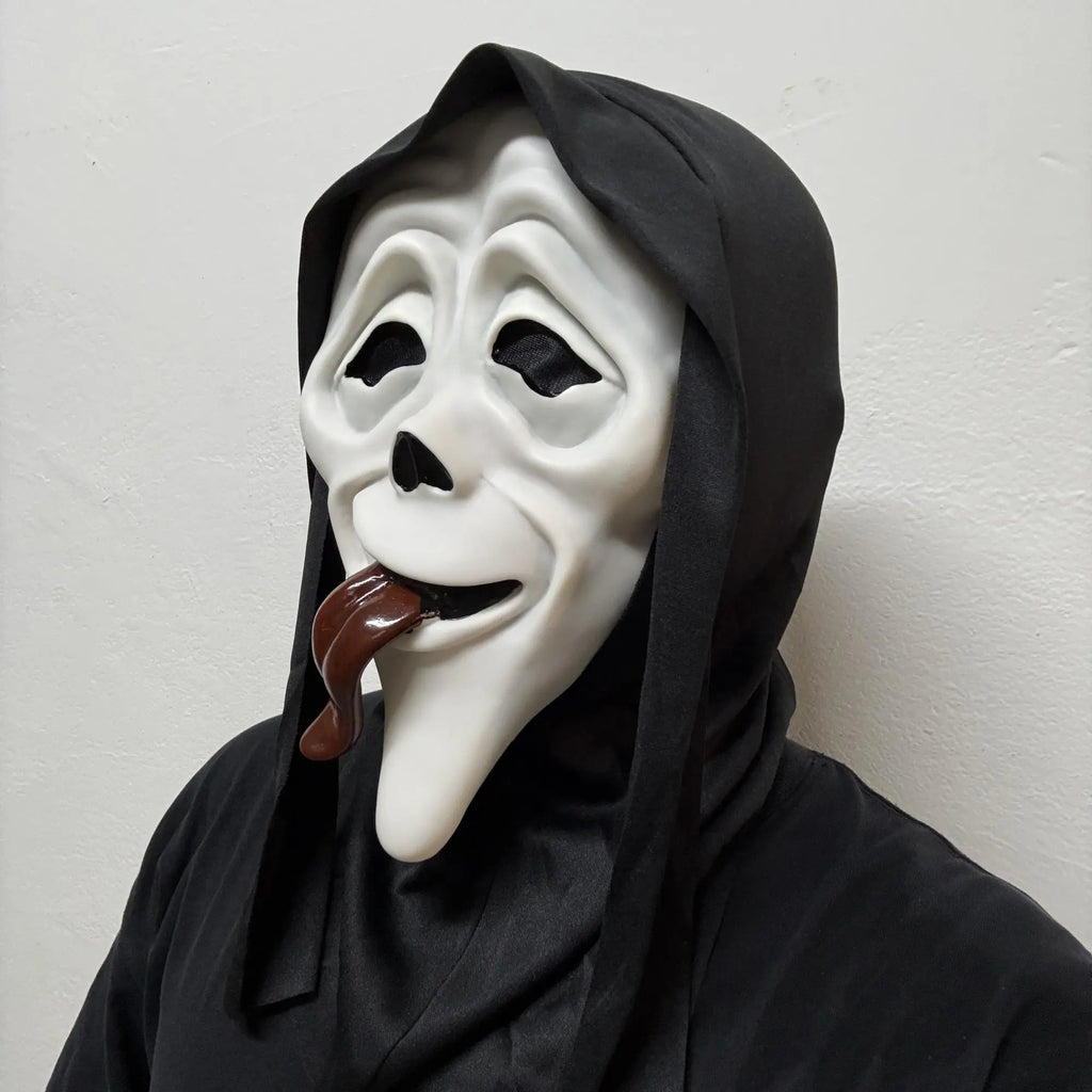 Ghost Mask, Scary Movie Character Headgear, Party Props, Halloween Pranks Accessory, Roleplay Decor, Party Event Props, Mask Design, Party Face Masks, Theme Party Supplies