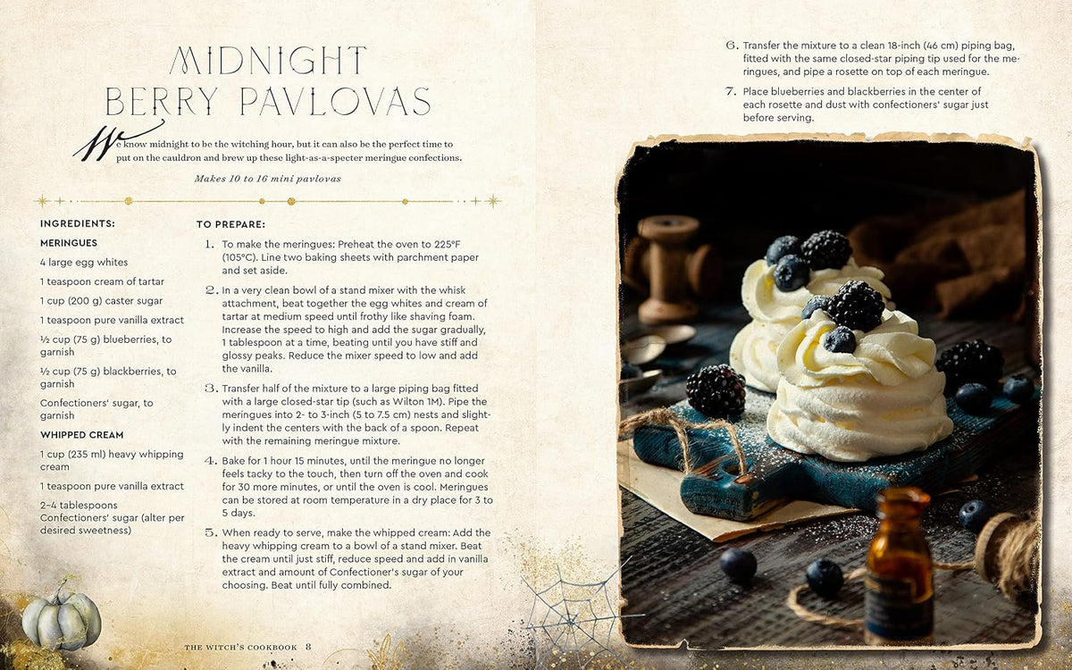 The Witch's Cookbook: 50 Witchcraft-Inspired Recipes for a Magical Halloween Feast