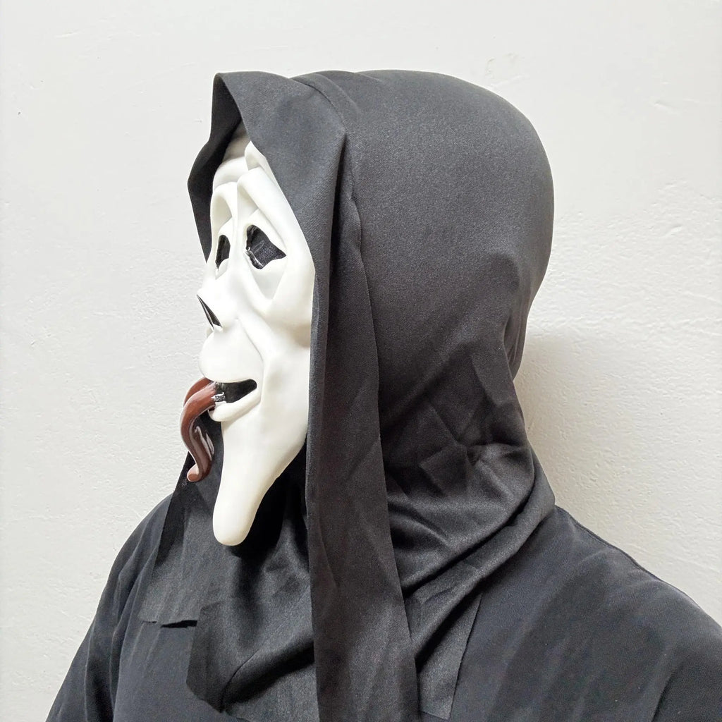 Ghost Mask, Scary Movie Character Headgear, Party Props, Halloween Pranks Accessory, Roleplay Decor, Party Event Props, Mask Design, Party Face Masks, Theme Party Supplies