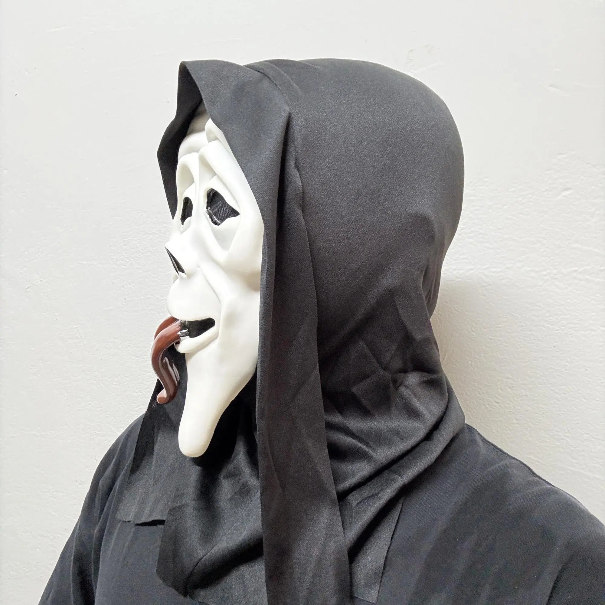 Ghost Mask, Scary Movie Character Headgear, Party Props, Halloween Pranks Accessory, Roleplay Decor, Party Event Props, Mask Design, Party Face Masks, Theme Party Supplies